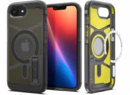 Spigen Pouzdro Tough Armor Mag MagSafe pro Apple iPhone 16e, marocky černé