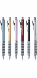 Pentel Mechanická tužka GraphGear 1000, 0,5 mm, stříbrná