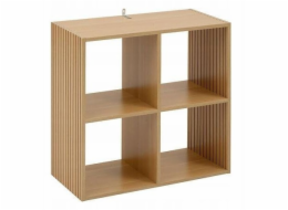 Nízká otevřená police TASSO, 68,5 x 32 x 68,5 cm