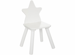 Židle DOUCEUR s opěradlem ve tvaru hvězdy, 32 x 31,5 x 50 cm