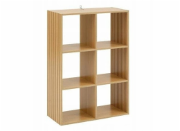 Otevřená police TASSO, 68,5 x 32 x 102 cm