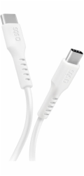 SBS Mobile USB kabel USB-C - USB-C 1 m bílý (8018417457647)