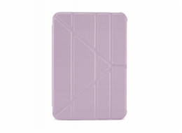 Originální pouzdro Pipetto Origami No1, metalické fialové - iPad mini (2024/2021)