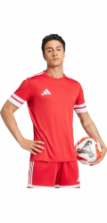 Adidas Pánské tričko Squadra 25 červené JE2601 M
