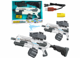 LeanToys Elektrická vodní vesmírná pistole M16 Rifle 1350ml LEAN Toys