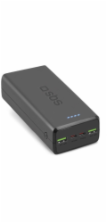 Powerbanka SBS TTBB30000PD20K Lithium Polymer (LiPo) 30000 mAh černá
