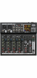 Analogový audio mix DNA QFX6 6 kanálů Bluetooth