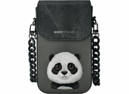 Pupa Brašna na telefon Nimmy černá/černá Big Eyed Pet 2.0 Panda