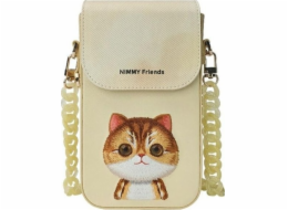 Dell Kabelka na telefon Nimmy khaki Big Eyed Pet 2.0 Cat