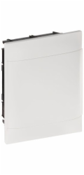 Legrand Modulární rozvaděč pro povrchovou montáž PRACTIBOX S 1x12 průhledné dveře 1x1P B16 RX3 135431P