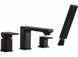 Valvex Loft 4otvorová vanová baterie černá (2455950)