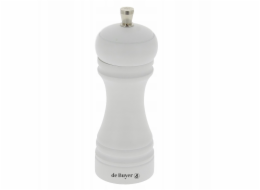 De Buyer Mlýnek na sůl JAVA 14 cm matně bílý