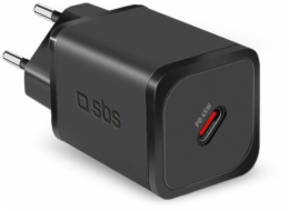 SBS Mobile SBS TETRGAN1C45W 45W GaN USB-C nástěnná nabíječka s funkcí Power Delivery - černá