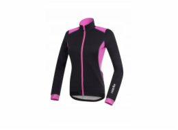 Dámská cyklistická bunda zeroRH+ Spirit W BLACK-DEEP PINK - L