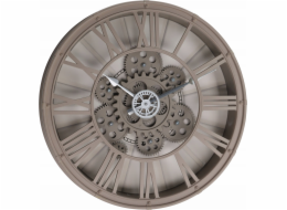 Nástěnné hodiny s viditelným mechanismem, O 39 cm