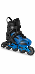 Spokey Freespo Junior rekreační nastavitelné brusle černomodré vel. 35-38