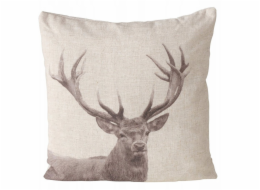 Boltze Dekorativní bavlněný polštář STAG, 45 x 45 cm