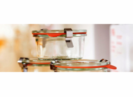 Weck Mini-Sturz kelímek 140 ml (12 ks), pokojový, ušní, vč. 2x