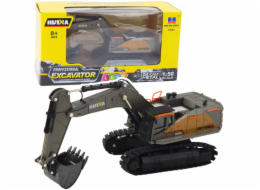 HUINA Metal Crawler Excavator Pohyblivá lžíce Černá 1:50