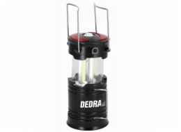 Dedra Kempingová lampa 300lm, baterie 1200mAh / 3xAA baterie