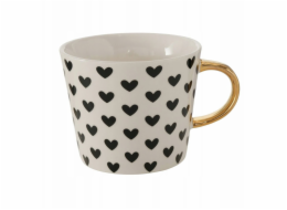 Boltze Porcelánový hrnek se zlatou rukojetí, FAYETTE