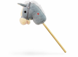 Milly Mally Hobby kůň na tyči šedý
