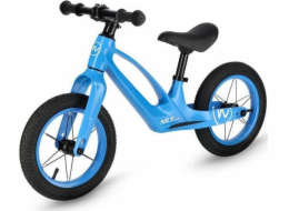 Nils Fun RB901 dětské balanční kolo, nafukovací kola, led, 12'', modré, 90x50x41cm