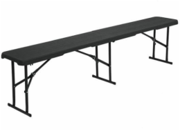 NC3404 SKLÁDACÍ ZAHRADNÍ LAVICE 183 CM ANTRACITOVÁ NILS CAMP