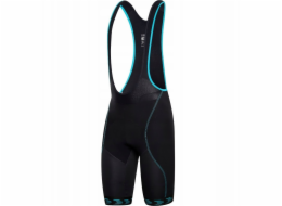 RH+ Cyklistické kraťasy zeroShark ČERNO-VODNĚ ZELENÉ - XL