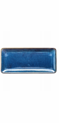 Verlo DEEP BLUE Obdélníkový talíř 35,5x16,5 cm