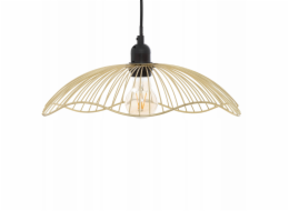 Atmosphera Závěsná lampa GALT O 34 cm s drátěným stínidlem