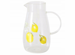 Skleněný džbán na limonádu CAPRI, výška 21 cm