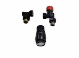 Vario Term axiální termostatická sada AXI matná černá EAXIGS0224C