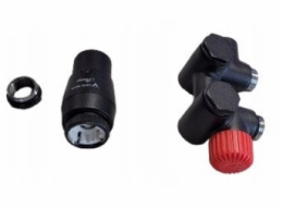 Termostatická sada Vario Term Integra DUO levá černá strukturovaná IDGS0214CFK/L