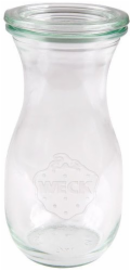 Weck Láhev Saftflasche 290 ml s víčkem - balení po 6 kusech
