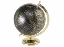 Dekorativní předmět Globus, Globus, se stojánkem, V 31 cm, Papír, Železo práškově lakováno, Polyresin směsné materiály color-mix