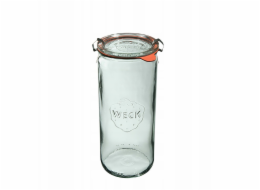 Weck Válcová nádoba 1040 ml (6 ks), víčko, rukojeť, zapínání x2