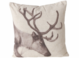 Boltze Dekorativní bavlněný polštář STAG, 45 x 45 cm