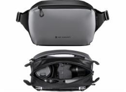 Taška na fotoaparát K&F Concept Alpha Sling Bag 10 l šedá
