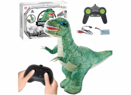 Velký nafukovací dálkově ovládaný RC dinosaurus zelený 130 x 190 cm LEAN Toys