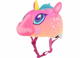 C-PREME Junior helma C-PREME SUPER RAINBOW CORN Pink 2023 48-52 cm