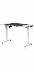 Diablo Stůl EGON 1100 bílý 110 - 170 cm x 60 cm