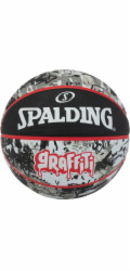 Spalding Graffiti míč Spalding 84378Z Černá 7