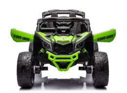 LeanToys Bateriový kočárek Can-am DK-CA003, zelený lak EDUKAMP