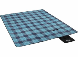 Nils Extreme Pikniková deka NC8002, kostkovaná, modrá, 250x200, PE hliník, NILS CAMP