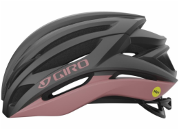 Giro Silniční helma SYNTAX, metalická, uhlově šedá/rudá, velikost L (59-63 cm) (NOVINKA 2025)