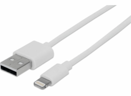 Techly Kabel USB Kabel Techly USB 2.0 USB-A na Apple Lightning 8-pin MFi M/M 1m