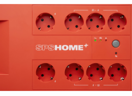 Salicru Nouzový UPS SPS 650 HOME+ Red 650VA 360W 8x Schuko Line-interactive APFC