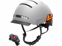 Livall Neo Smart City Helmet Bluetooth LED/SOS, šedá, velikost M (BH51M)