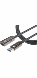 Techly Kabel USB-C - USB-C 20 m černý (ICOC U3AMF-HY-020)